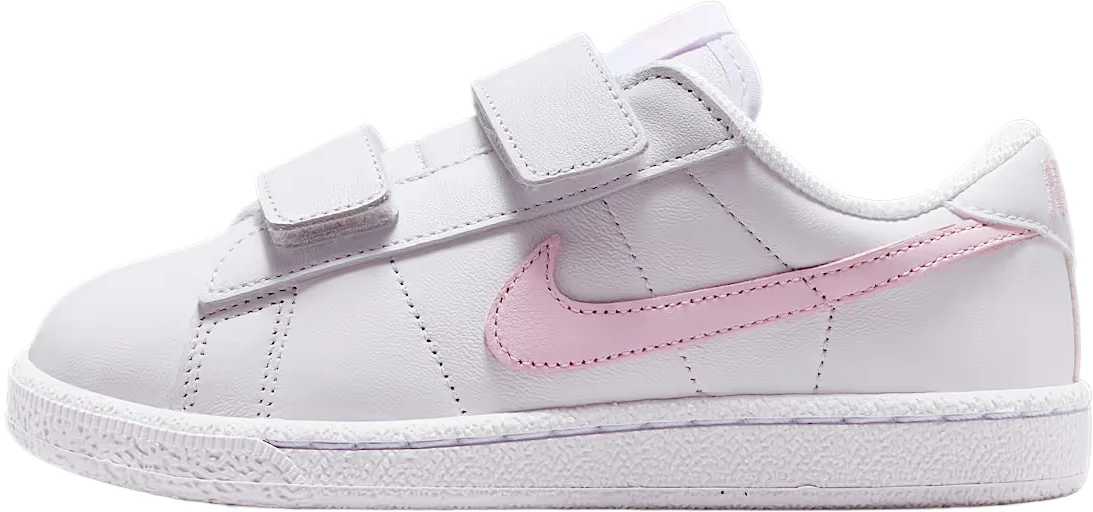 pre-school-nike-tennis-classic-leather-kids-low-top-sneakers-smooth-simple-comfortable-io-4385-102