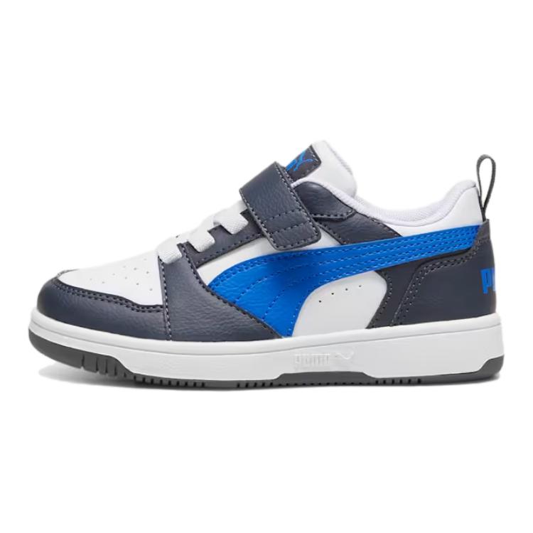(Pre School) Puma Rebound v6 Kids' Low-Top Sneakers Blue - Soft & Comfortable 397419-16