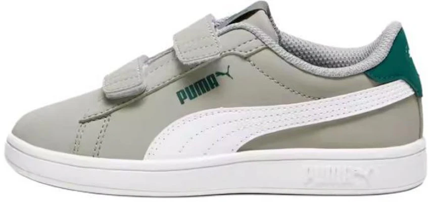 Sneakers Puma Smash 3.0 BUCK 5 PS Bambini Basse Grigio Bianco Verde Resistenti 392040-06 Buy Sneakers Puma Smash 3.0 BUCK 5 PS Bambini Basse Grigio Bianco Verde Resistenti 392040-06