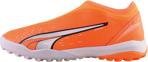(Pre School) Puma Ultra Pro Kids' Low-Top Orange Soccer Cleats Youth Comfortable Casual Sports Shoes 107231-01 (Pre School) Puma Ultra Pro Kids' Low-Top Orange Soccer Cleats Youth Comfortable Casual Sports Shoes 107231-01