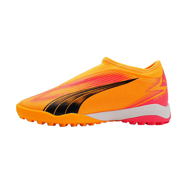 (Pre School) Puma Ultra Pro Kids' Soccer Shoes Orange Youth Low-Top Comfortable Casual 107772-03