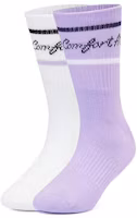 (Pre School) Skechers Kids Colorblock Breathable Mid-Crew Socks (2 Pairs) - Children's Style P323G036-0374 (Pre School) Skechers Kids Colorblock Breathable Mid-Crew Socks (2 Pairs) - Children's Style P323G036-0374