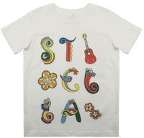 (Pre School) Stella McCartney Kids Beige Graphic Print Crewneck T-Shirt SS23 Casual Short Sleeve TS8A31Z0434-101 (Pre School) Stella McCartney Kids Beige Graphic Print Crewneck T-Shirt SS23 Casual Short Sleeve TS8A31Z0434-101