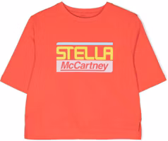 (Pre School) Stella McCartney Kids Red Logo Print Crewneck T-Shirt SS23 Short Sleeve TS8B61Z0434-412 (Pre School) Stella McCartney Kids Red Logo Print Crewneck T-Shirt SS23 Short Sleeve TS8B61Z0434-412