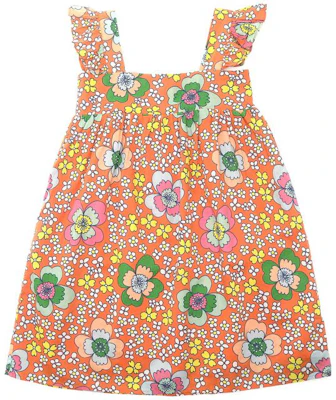 (Pre School) Stella McCartney Kids SS23 Floral Print Sleeveless Dress Orange Girls' Fashion TS1A72Z0918-402MC Buy (Pre School) Stella McCartney Kids SS23 Floral Print Sleeveless Dress Orange Girls' Fashion TS1A72Z0918-402MC