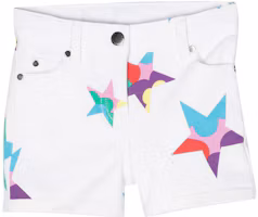(Pre School) Stella McCartney SS23 Kids' Star Print Denim Shorts TS6E39Z0858-100MC (Pre School) Stella McCartney SS23 Kids' Star Print Denim Shorts TS6E39Z0858-100MC