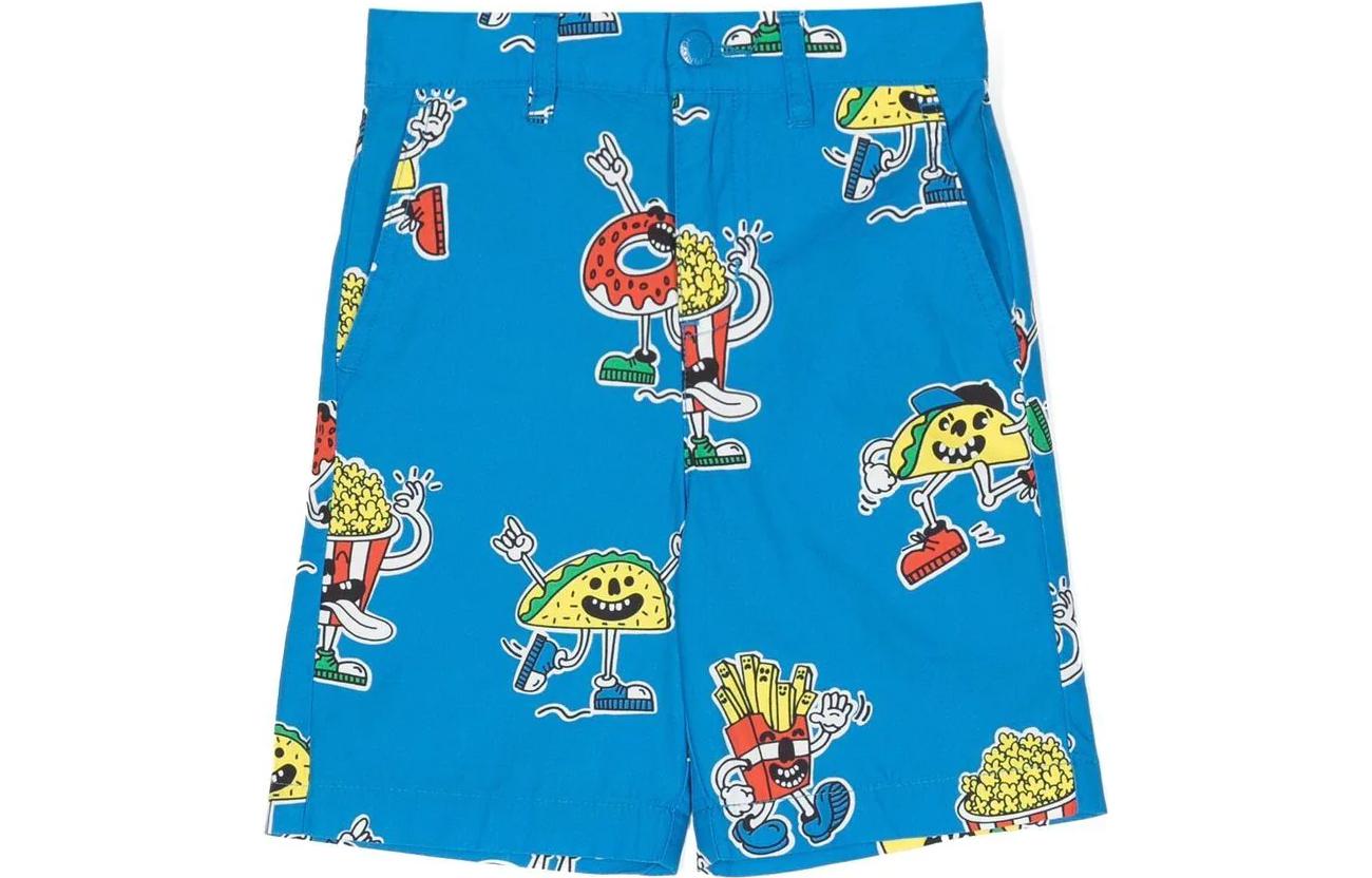 (Pre School) Stella McCartney SS23 Patterned Straight Shorts - Kids TS6P49Z0976611MC