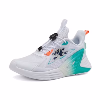 (PS) 361° Breathable Antibacterial Running Shoes 'Pure White'