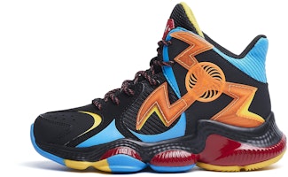 (Preschool) 361° Cushioned Professional Basketball Shoe 'Carbon Black/Fluorescent Energy Orange' N72131124-1 (Preschool) 361° Cushioned Professional Basketball Shoe 'Carbon Black/Fluorescent Energy Orange' N72131124-1