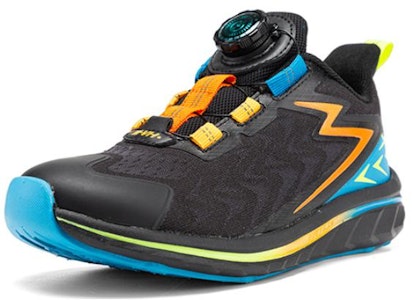 (PS) 361° ニットバックルクッションランニングシューズ「カーボンブラック/グレーズドポーセリンブルー」 N72213530-4 Order (PS) 361° ニットバックルクッションランニングシューズ「カーボンブラック/グレーズドポーセリンブルー」 N72213530-4