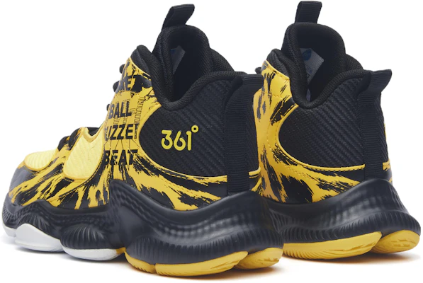 (PS) Kasut Bola Keranjang 361° 'Carbon Hitam/Biru Azure' N72131123-4 Lookbook (PS) Kasut Bola Keranjang 361° 'Carbon Hitam/Biru Azure' N72131123-4