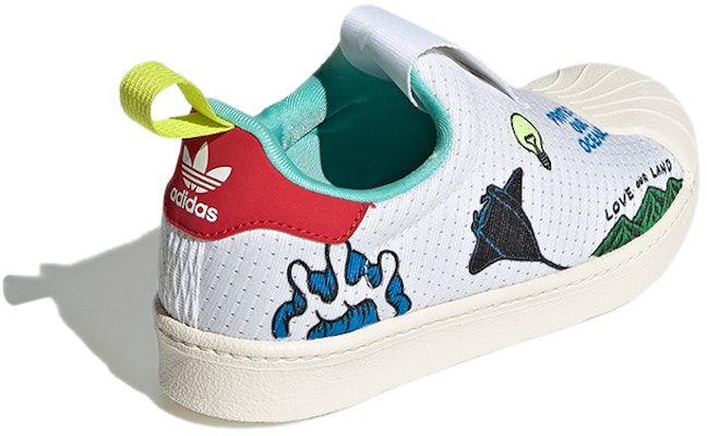 (Preschool) (Grade School) Aaron Kai x adidas Superstar 360 Primeblue 'Pop Art Style Waves' FX4920 Shop (Preschool) (Grade School) Aaron Kai x adidas Superstar 360 Primeblue 'Pop Art Style Waves' FX4920