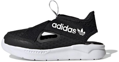 (Preschool) (Grade School) adidas 360 Sandals J 2023 'Black White' GX0861 (Preschool) (Grade School) adidas 360 Sandals J 2023 'Black White' GX0861