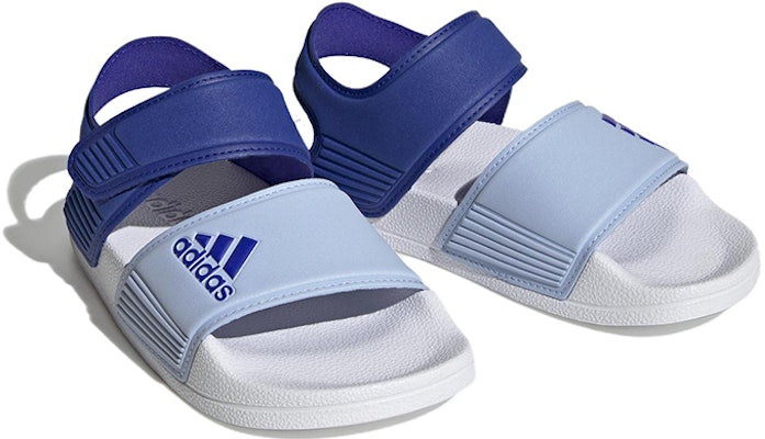 (Preschool) (Grade School) adidas Adilette Sandal 'Lucid Blue Dawn' H06444 Lookbook (Preschool) (Grade School) adidas Adilette Sandal 'Lucid Blue Dawn' H06444