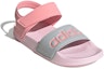 Lookbook (PS) (Kanak-Kanak) adidas Adilette Sandals 'Merah Jambu Terang' FY8849
