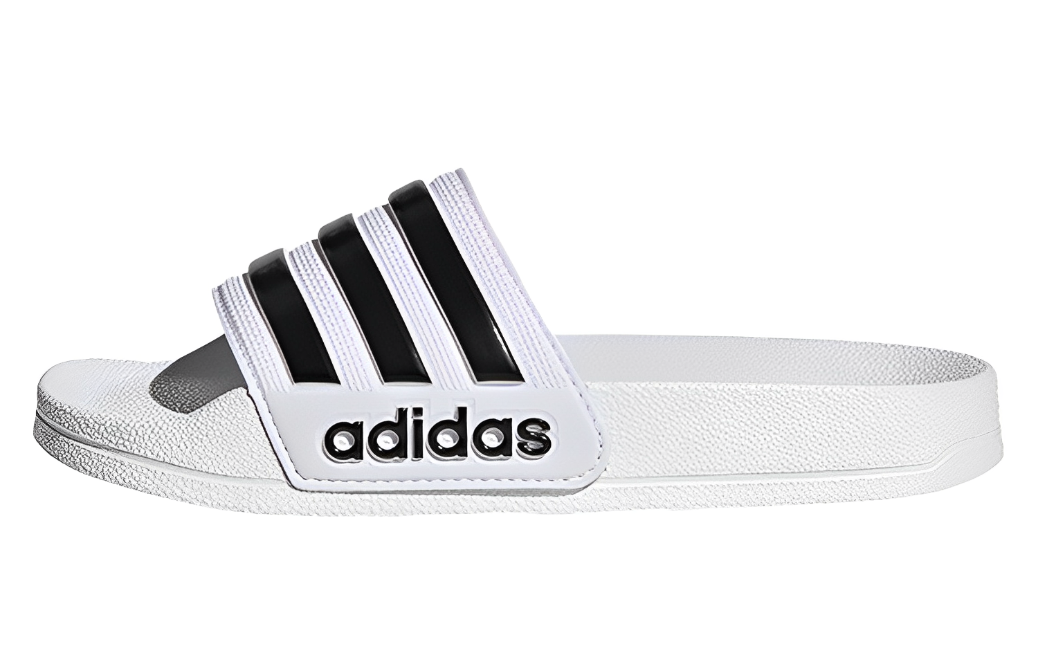 (Preschool) (Grade School) adidas Adilette Shower Slide 'White Black' HP7606