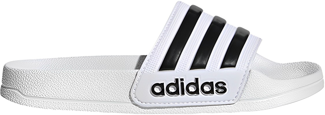 (PS) (小学) adidas Adilette 洗澡拖鞋 '白黑' HP7606 Order (PS) (小学) adidas Adilette 洗澡拖鞋 '白黑' HP7606