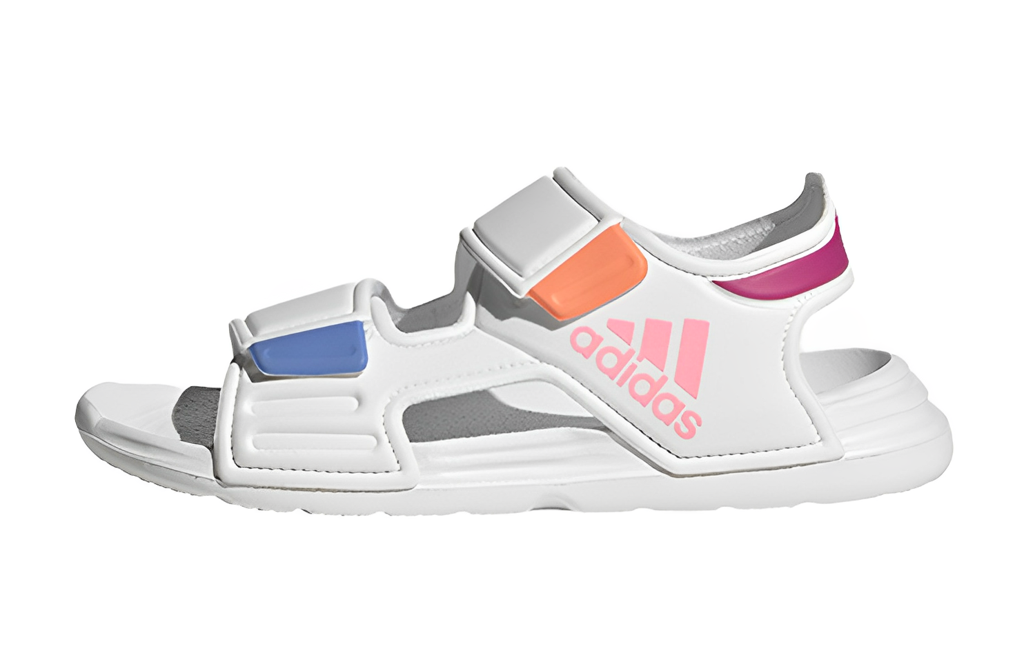 (Preschool) (Grade School) adidas AltaSwim Sandal 'White Pink Fuchsia' H03775