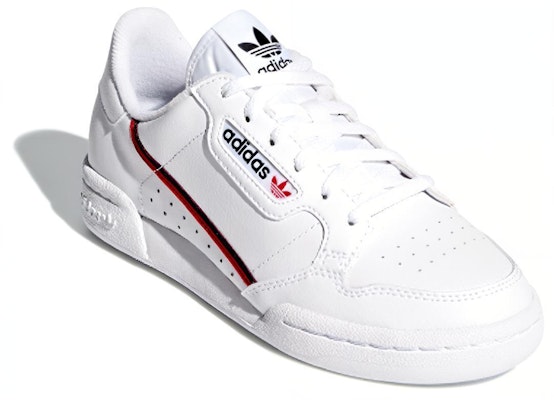 (PS) (adidas Infantil) Continental 80 'Blanco Marino Escarlata' G28215 Lookbook (PS) (adidas Infantil) Continental 80 'Blanco Marino Escarlata' G28215