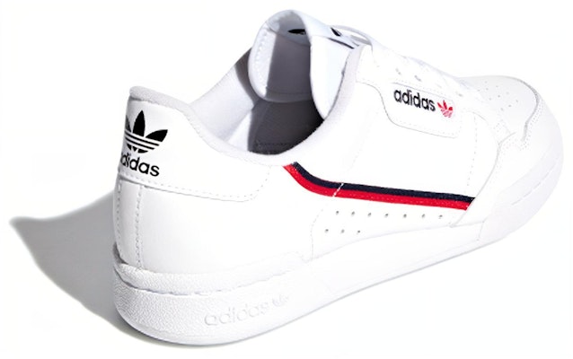 (PS) (adidas Infantil) Continental 80 'Blanco Marino Escarlata' G28215 Shop (PS) (adidas Infantil) Continental 80 'Blanco Marino Escarlata' G28215