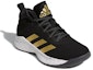 Lookbook (Youth) (Grade School) adidas Cross 'Em Up 5 Wide 'Black Gold Metallic' GX4790