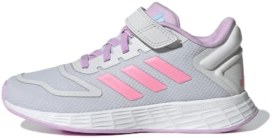 (Preschool) (Grade School) adidas Duramo 10 Elastic Lace 'Dash Grey Beam Pink' GV8923 (Preschool) (Grade School) adidas Duramo 10 Elastic Lace 'Dash Grey Beam Pink' GV8923