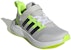 (PS) (Kanak-Kanak Sekolah) adidas FortaRun 2.0 Cloudfoam 'Kelabu Lucid Lemon' ID2362