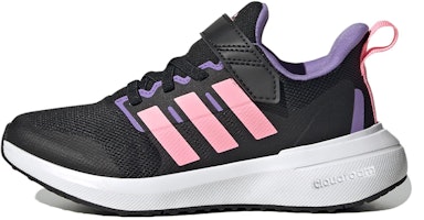 (Preschool) (Grade School) adidas FortaRun 2.0 EL Little Kid 'Black Beam Pink' HR0289 (Preschool) (Grade School) adidas FortaRun 2.0 EL Little Kid 'Black Beam Pink' HR0289