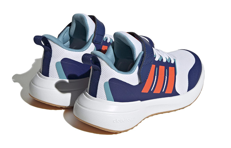 (PS) (GS) adidas FortaRun 2.0 EL Little Kid 'Victory Blue Solar Red' 圖 4