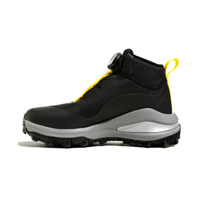 (PS) (GS) adidas FortaRun BOA ATR K 'Black Impact Yellow'
