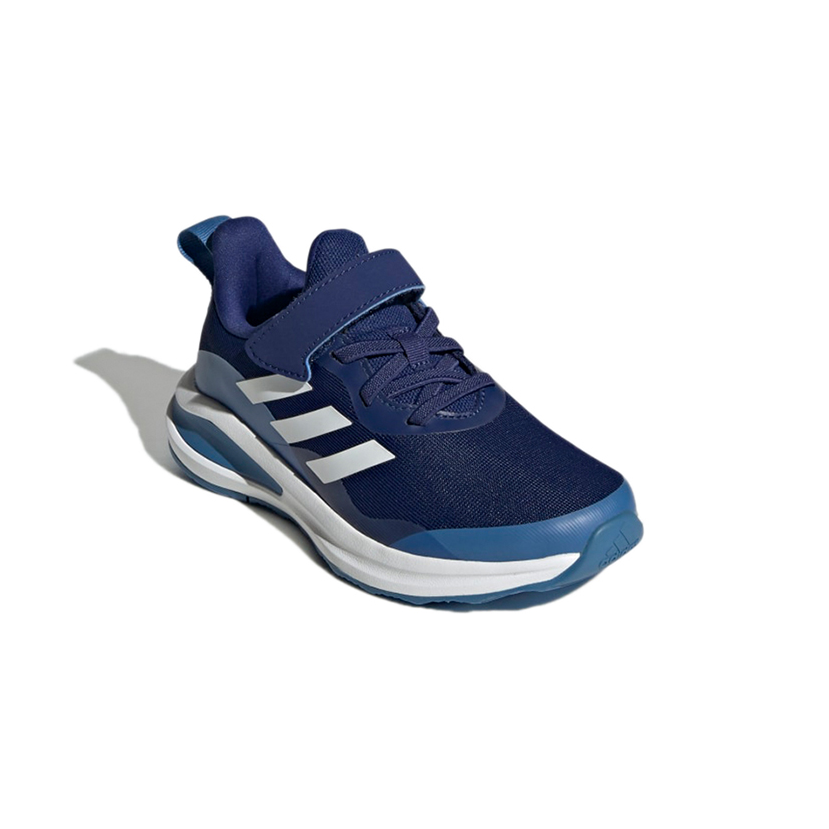 (PS) (GS) adidas FortaRun Elastic Lace 'Team Navy' 圖 3