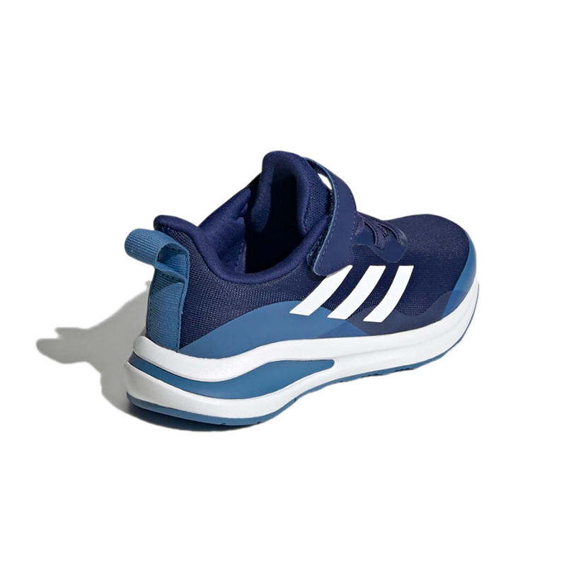 (PS) (GS) adidas FortaRun Elastic Lace 'Team Navy' 圖 4