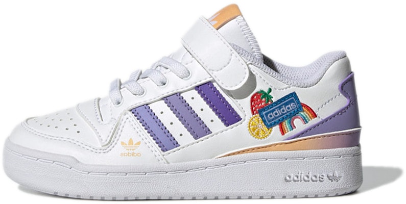 (Preschool) (Grade School) adidas Forum Low 'Fruits & Rainbow Patches' GY8210 Buy (Preschool) (Grade School) adidas Forum Low 'Fruits & Rainbow Patches' GY8210