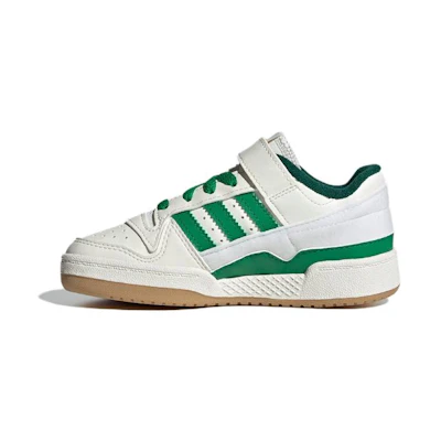 (PS) (GS) adidas Forum Low J 'White Green Gum'