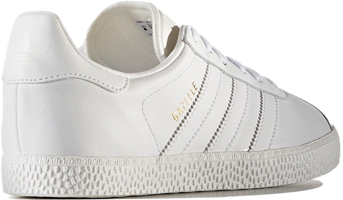 (Youth) (Grade School) adidas Gazelle J 'Triple White' BY9147 Shop (Youth) (Grade School) adidas Gazelle J 'Triple White' BY9147