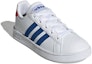 Lookbook (Youth) (Grade School) adidas Grand Court 'White Royal Blue' GX5742