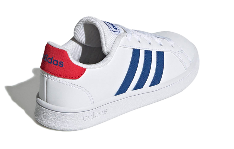 Shop (Youth) (Grade School) adidas Grand Court 'White Royal Blue' GX5742