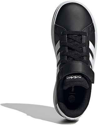 (PS) (adidas para Niños) adidas Grand Court J 'Negro Blanco' GW6513 Purchase (PS) (adidas para Niños) adidas Grand Court J 'Negro Blanco' GW6513