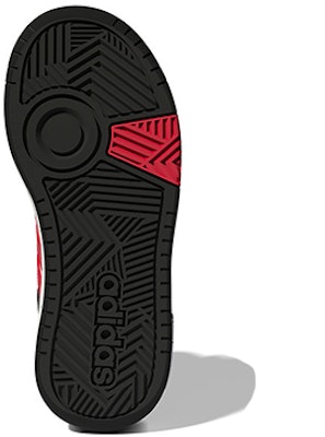 (Preschool) (Grade School) adidas Hoops Mid 'Black White Vivid Red' HR0227 Shop (Preschool) (Grade School) adidas Hoops Mid 'Black White Vivid Red' HR0227