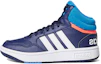 Buy (PS) (Enfant) adidas Hoops Mid ''Bleu Foncé Turbo'' GW0400