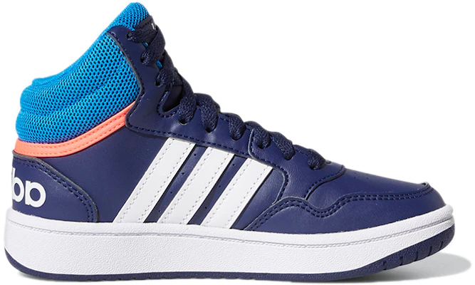 (PS) (Enfant) adidas Hoops Mid ''Bleu Foncé Turbo'' GW0400 Order (PS) (Enfant) adidas Hoops Mid ''Bleu Foncé Turbo'' GW0400