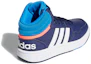 Shop (PS) (Enfant) adidas Hoops Mid ''Bleu Foncé Turbo'' GW0400