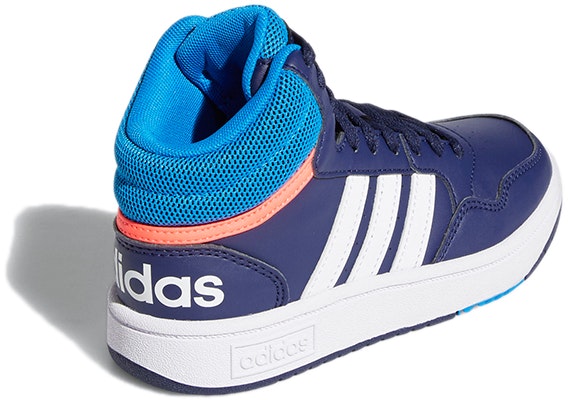 (PS) (小童) adidas Hoops 中帮篮球鞋 '深蓝色涡轮' GW0400 Shop (PS) (小童) adidas Hoops 中帮篮球鞋 '深蓝色涡轮' GW0400