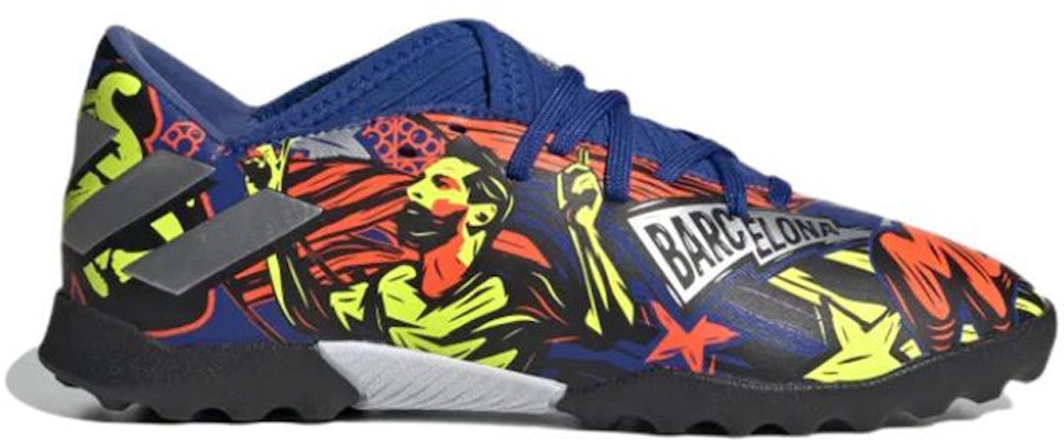 (幼兒級) (小學級) 愛迪達 Nemeziz Messi 19.3 人造草短釘足球鞋 'The Journey' EH0595 Order (幼兒級) (小學級) 愛迪達 Nemeziz Messi 19.3 人造草短釘足球鞋 'The Journey' EH0595