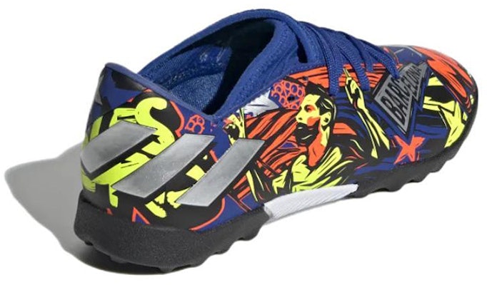 (幼兒級) (小學級) 愛迪達 Nemeziz Messi 19.3 人造草短釘足球鞋 'The Journey' EH0595 Shop (幼兒級) (小學級) 愛迪達 Nemeziz Messi 19.3 人造草短釘足球鞋 'The Journey' EH0595