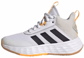 (Preschool) (Grade School) adidas Own The Game 2.0 'White Black Solar Gold' H06418 (Preschool) (Grade School) adidas Own The Game 2.0 'White Black Solar Gold' H06418