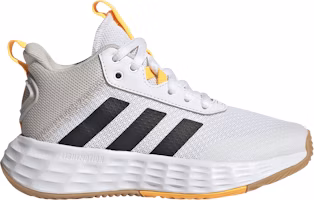(Preschool) (Grade School) adidas Own The Game 2.0 'White Black Solar Gold' H06418 (Preschool) (Grade School) adidas Own The Game 2.0 'White Black Solar Gold' H06418