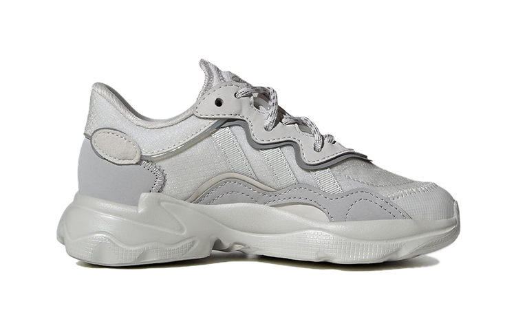 (PS) (GS) adidas Ozweego Little Kid 'Triple Grey' 圖 2
