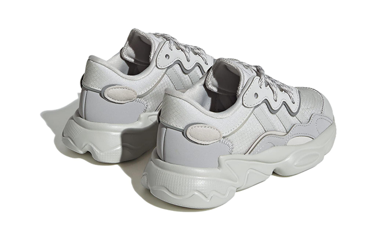 (PS) (GS) adidas Ozweego Little Kid 'Triple Grey' 圖 4