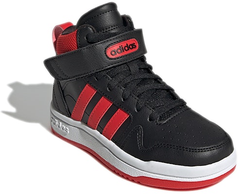 (PS) (adidas para niños) adidas Postmove Mid 'Negro Rojo Vivo' GW0460 Lookbook (PS) (adidas para niños) adidas Postmove Mid 'Negro Rojo Vivo' GW0460